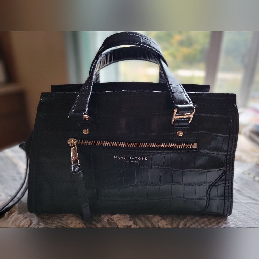Marc Jacobs Cruiser Croc Embossed Bag